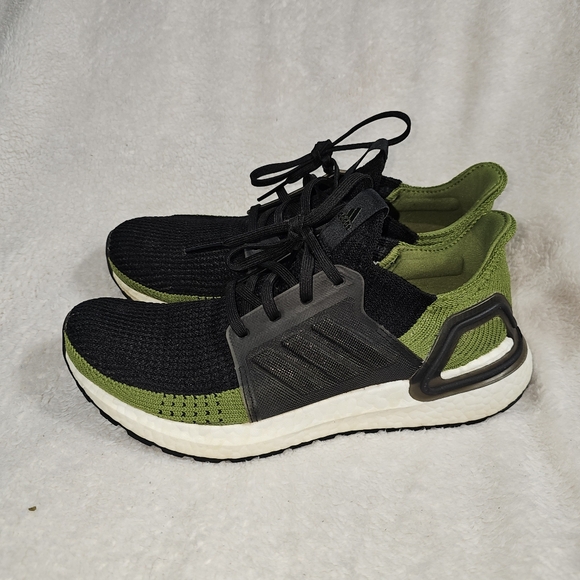adidas Other - Adidas Ultraboost 19 Tech Green/Black Running Shoes G27511 Men's Size 7.5